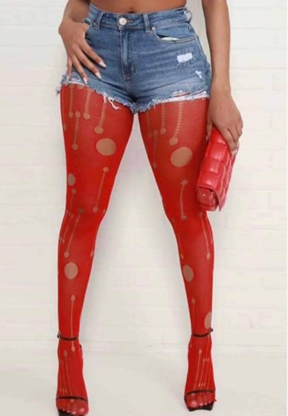 LEGGINGS WITH HOLES