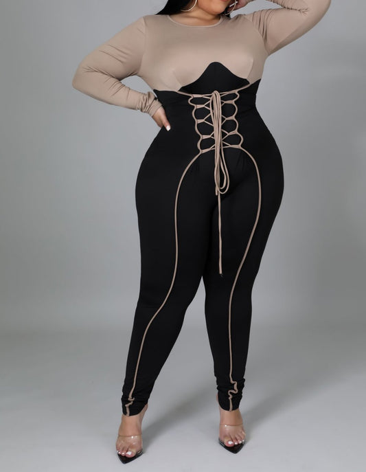 STRING ME UP JUMPSUIT