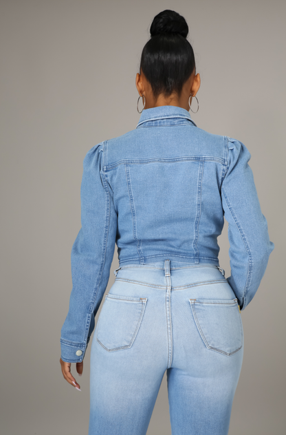 VIBE DENIM TOP